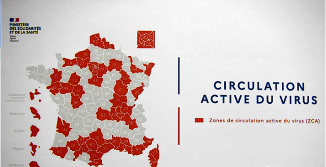 法国确诊病例突破45万例 全法疫情高风险地区增至55个省份!