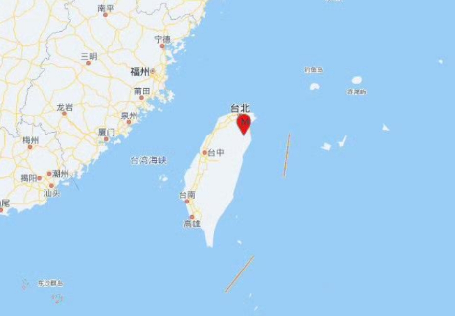 台湾宜兰县发生4.6级地震多地震感明显