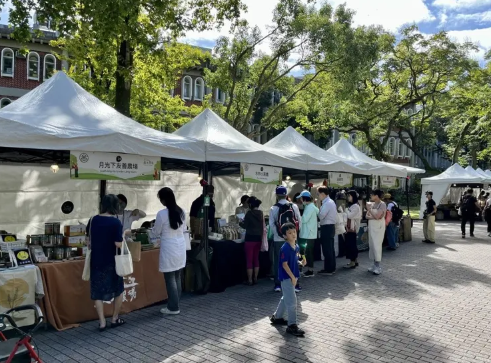 台大校园变身农夫市集优质农畜渔牧产品直送都会区