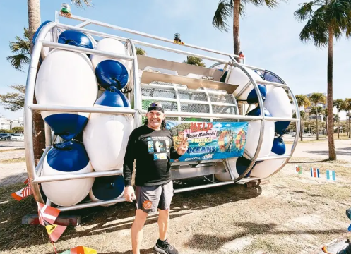 美探险家计画1年横渡大西洋台南制「人力载具」助壮举