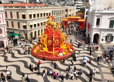喜气洋洋 暖意融融 澳门春节旅游消费市场火热