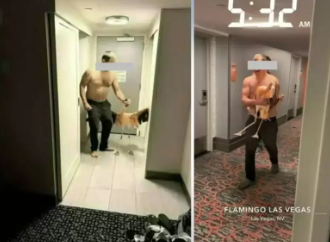 丢人！加男半裸绑架蜜桃火烈鸟 带回酒店折磨 下场惨了